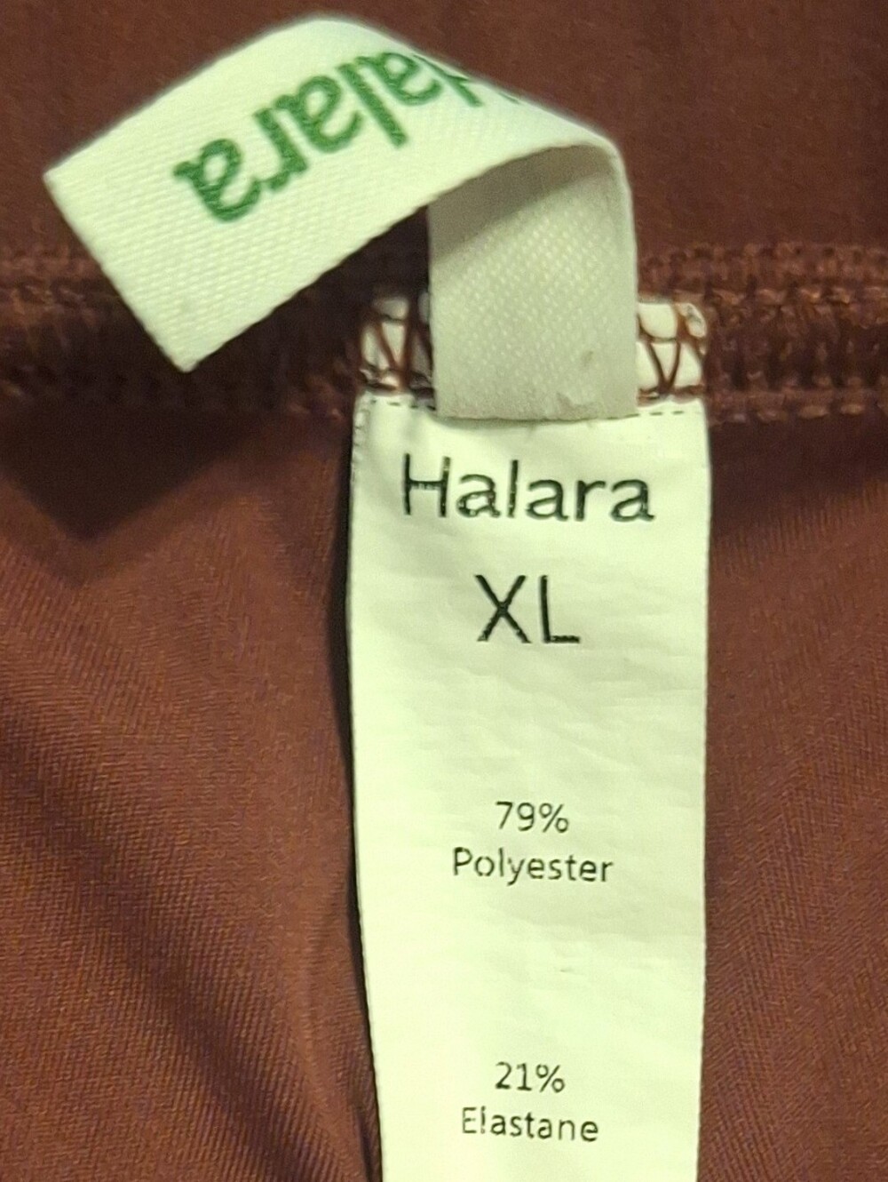 Halara High-Waist Straight Leg Pants in Burgundy NWOT - Picture 11 of 12